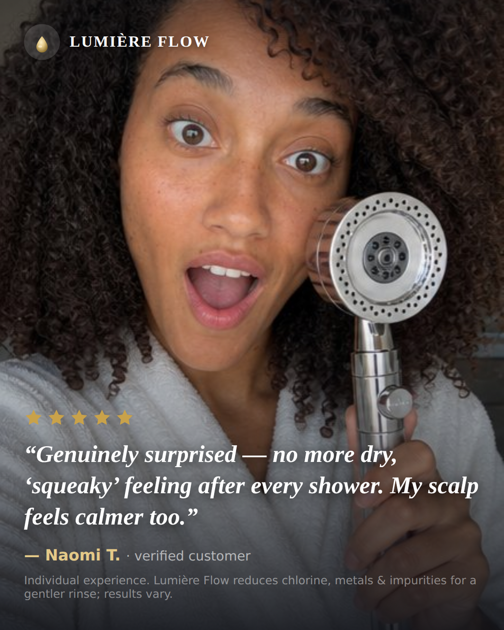 Lumière Flow V.1 Shower Head